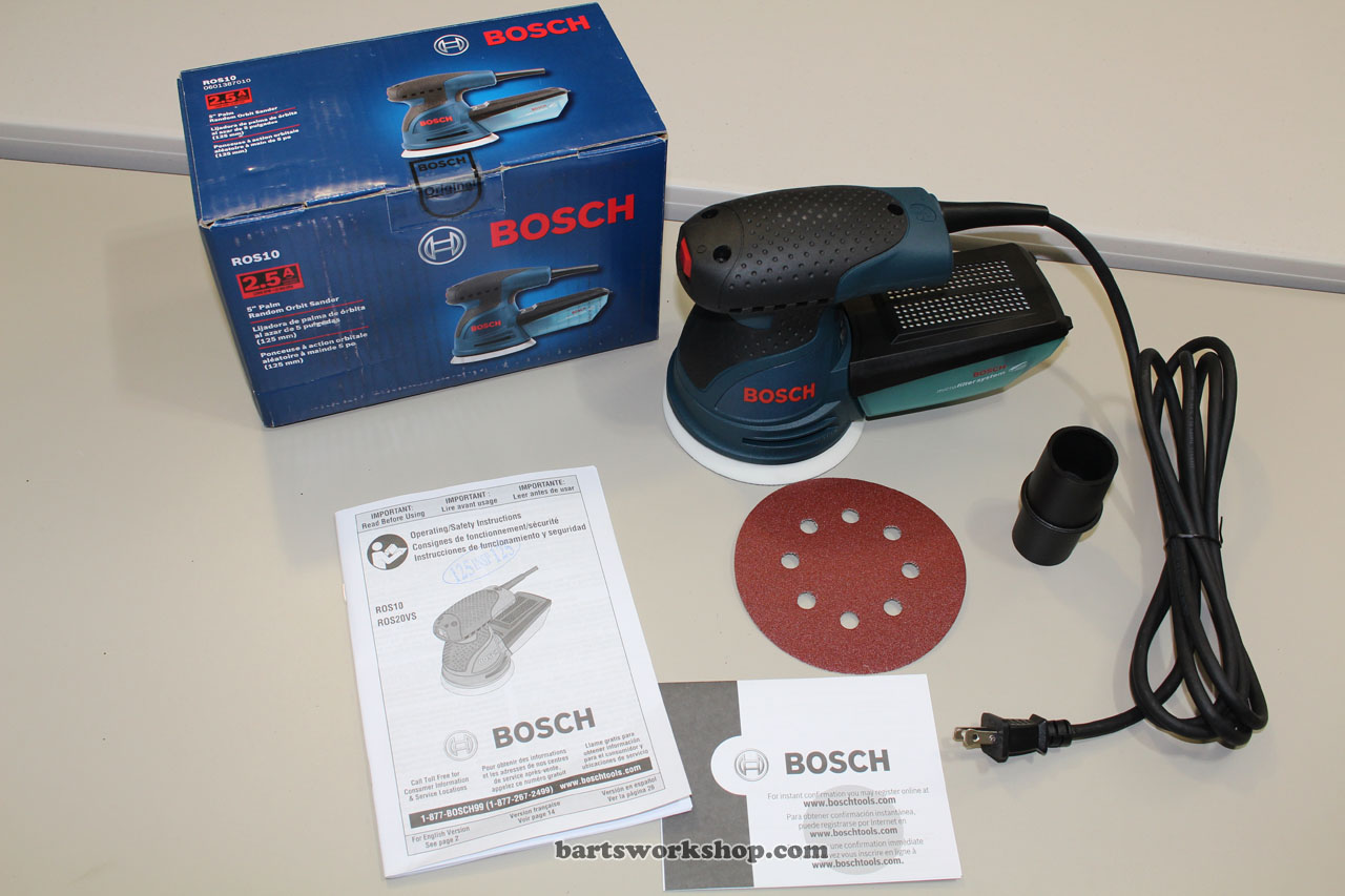 Bosch Orbital Sander RS10 Unboxing